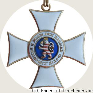 Orden Philipps des Großmütigen Ritterkreuz 1.Klasse Rückseite