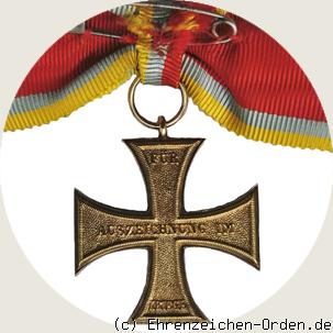 Militärverdienstkreuz 1914 für Frauen Rückseite