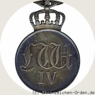 Rote Adler Orden Medaille 1. Form 1842 (Armeemedaille) Rückseite